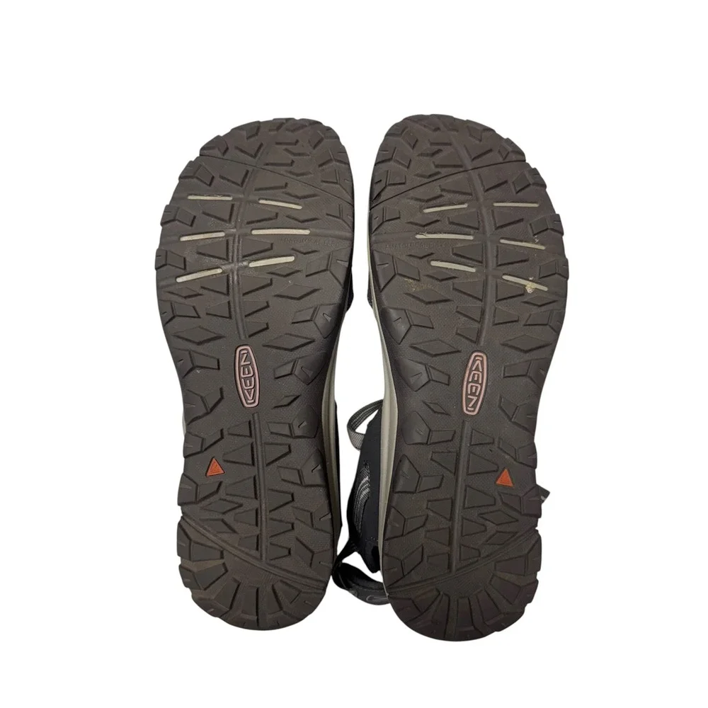 Keen Terradora Il Sandal Women 11 Open Toe Grey Pink Hiking Sport Straps 1022448